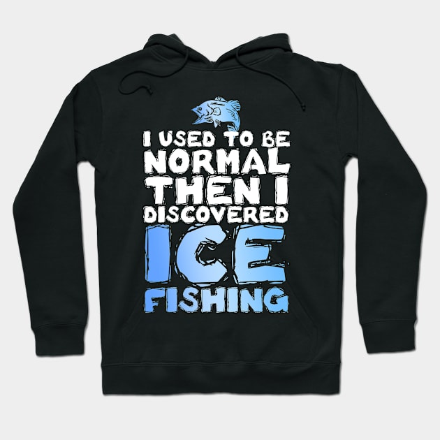 Ice Fishing Funny Hoodie by TheBestHumorApparel